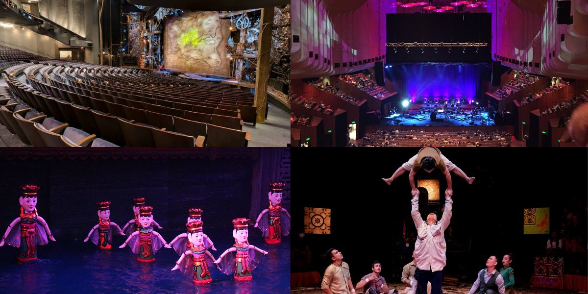 Around the world in 5 theatres
