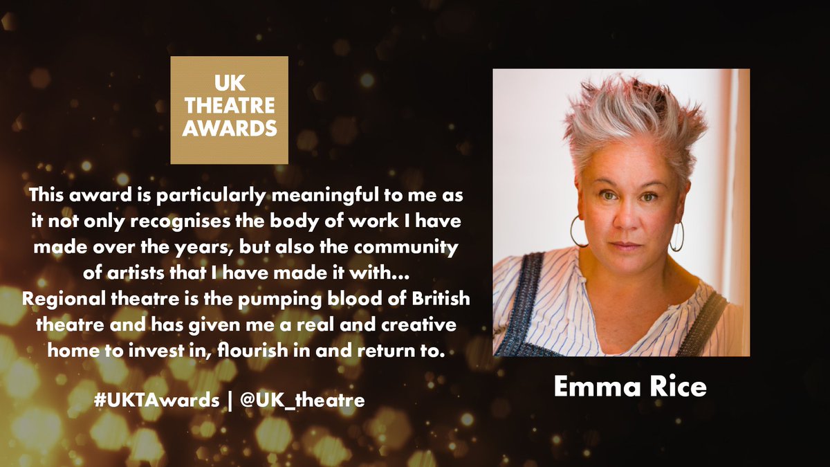 Winners announced for UK Theatre Awards 2019