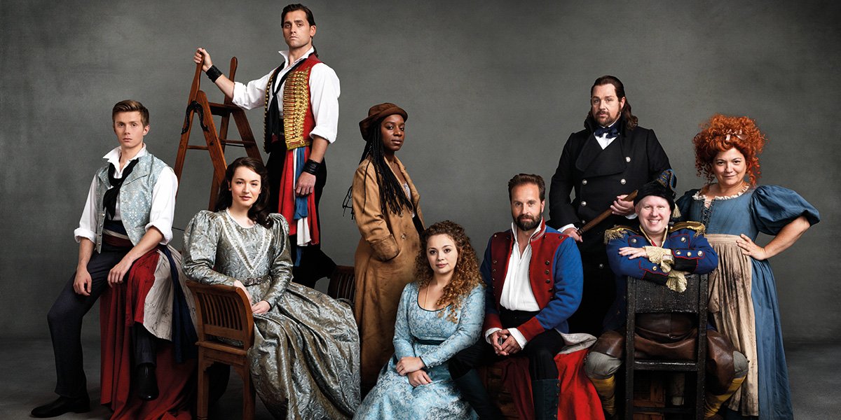 The returning cast members in Les Misérables The Staged Concert