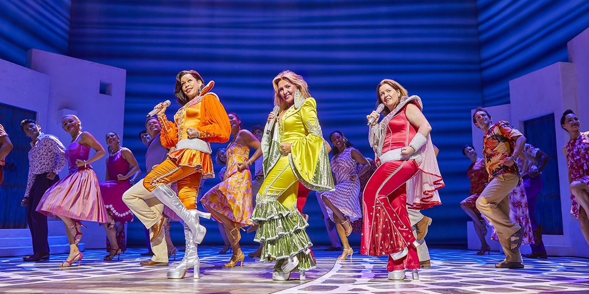 Josie Benson as Tanya Mazz Murray as Donna Gemma Goggin as Rosie. Photo by Brinkhoff Moegenburg.