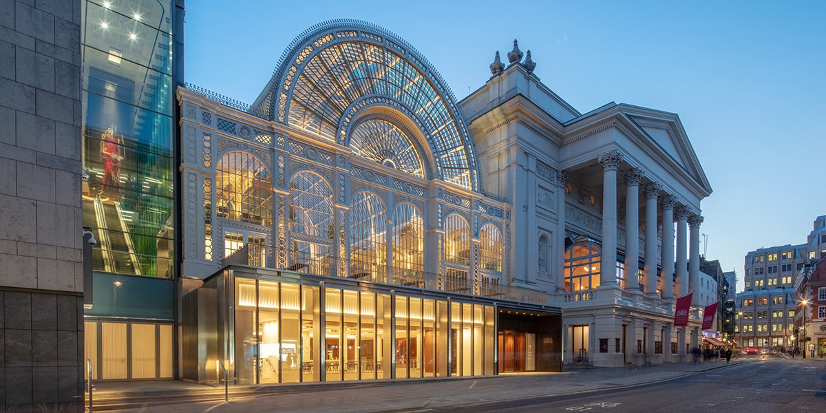 The new Royal Opera House exterior (Photo: Luke Hayes)
