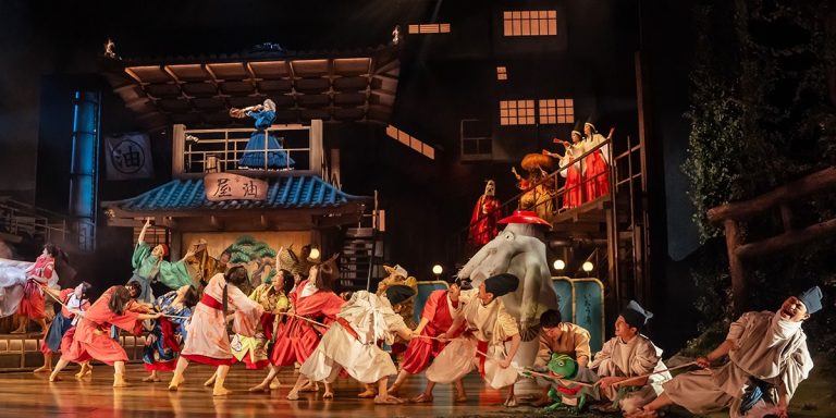 Jon Bausor for Set Design, Toby Olié & Daisy Beattie for Puppetry Design and Satoshi Kuriyama for Projection Design Spirited Away