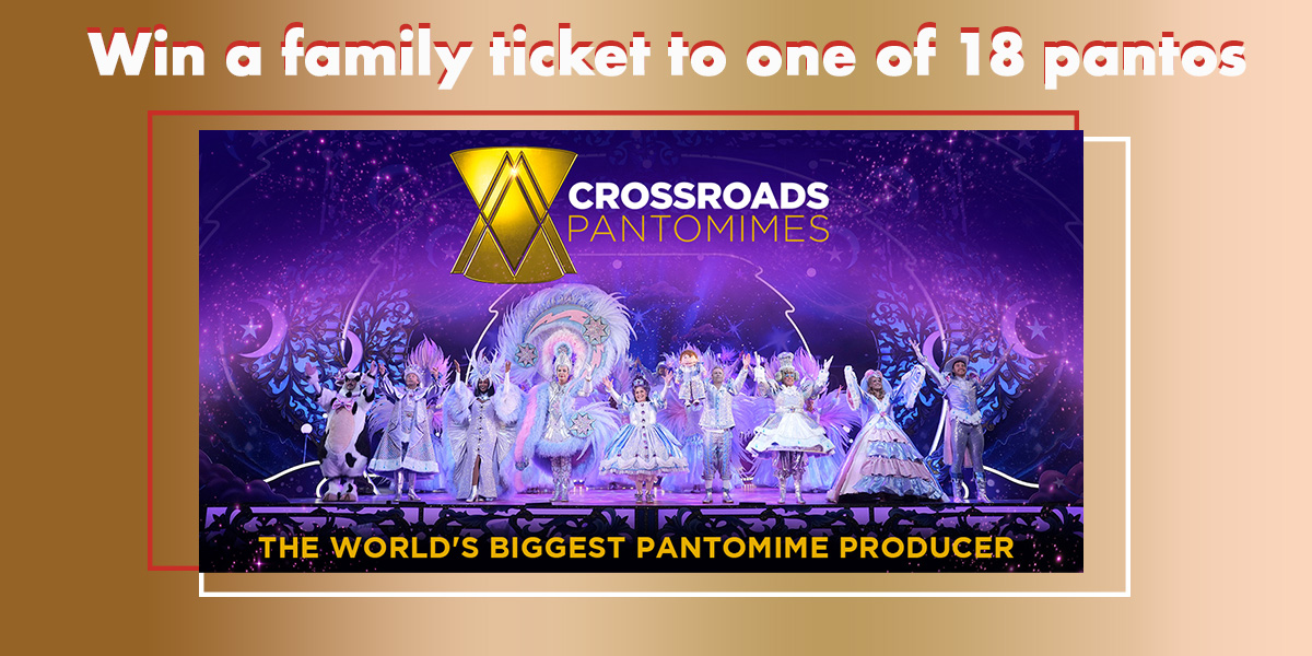 Win a family ticket to a Crossroads Pantomime this Christmas