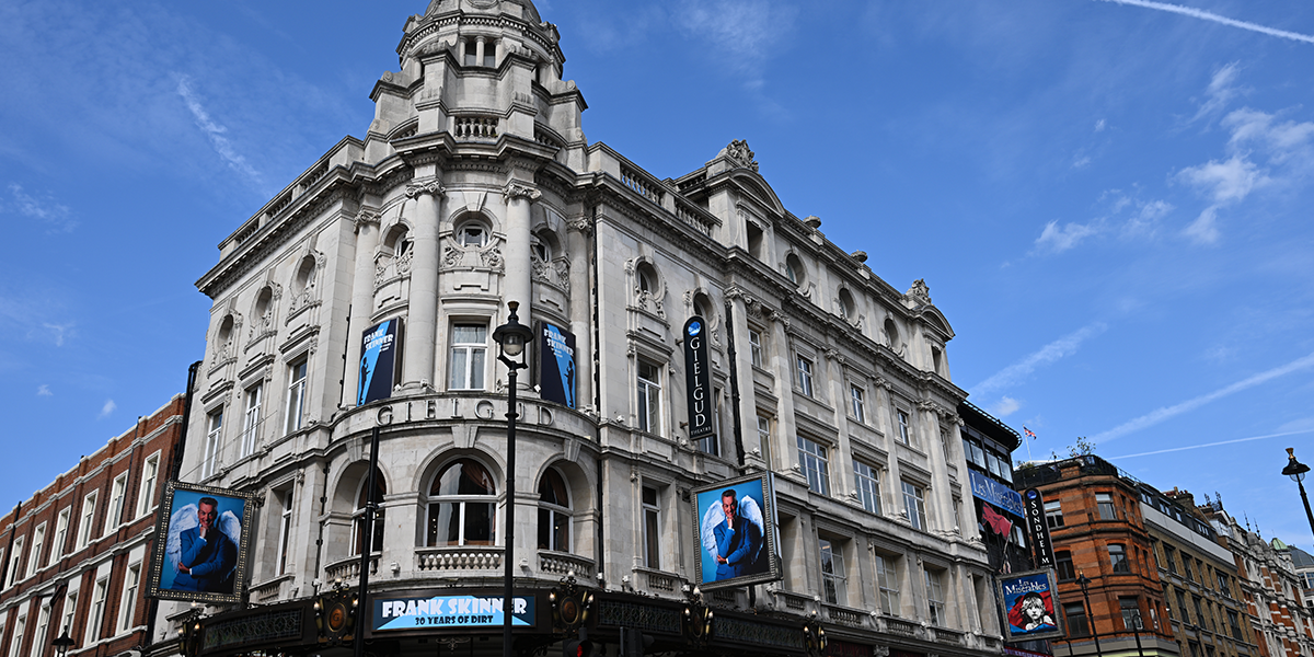 Gielgud Theatre, London. Photo by Kate Green.