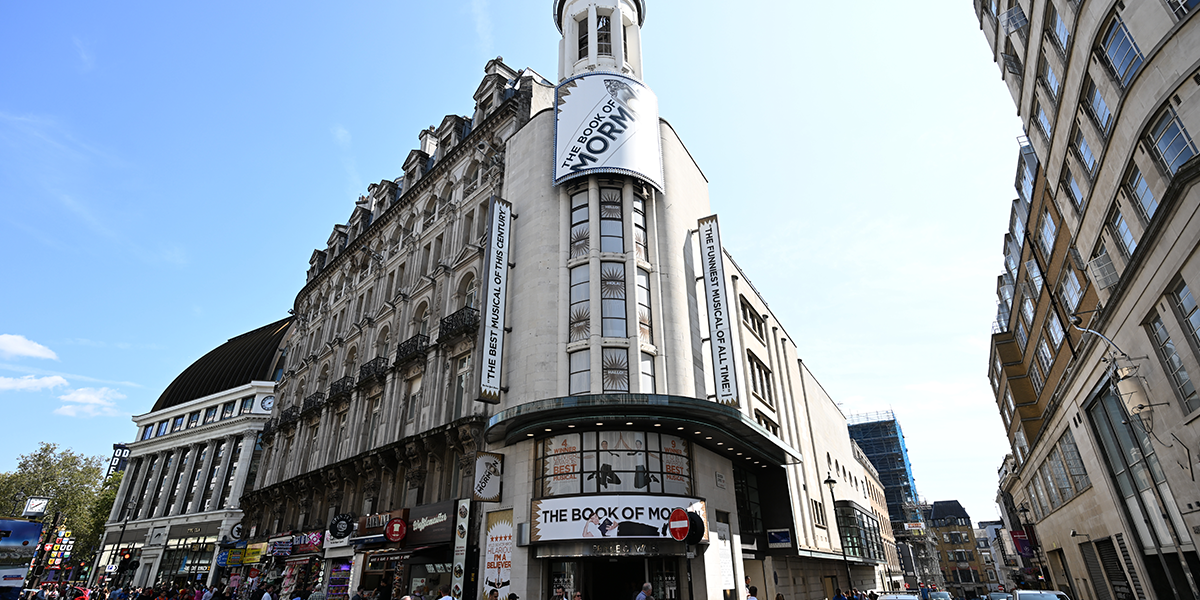 Prince Of Wales Theatre, London. Photo by Kate Green.