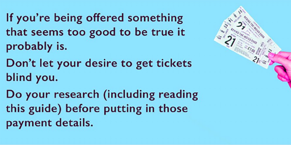Ticketing tips